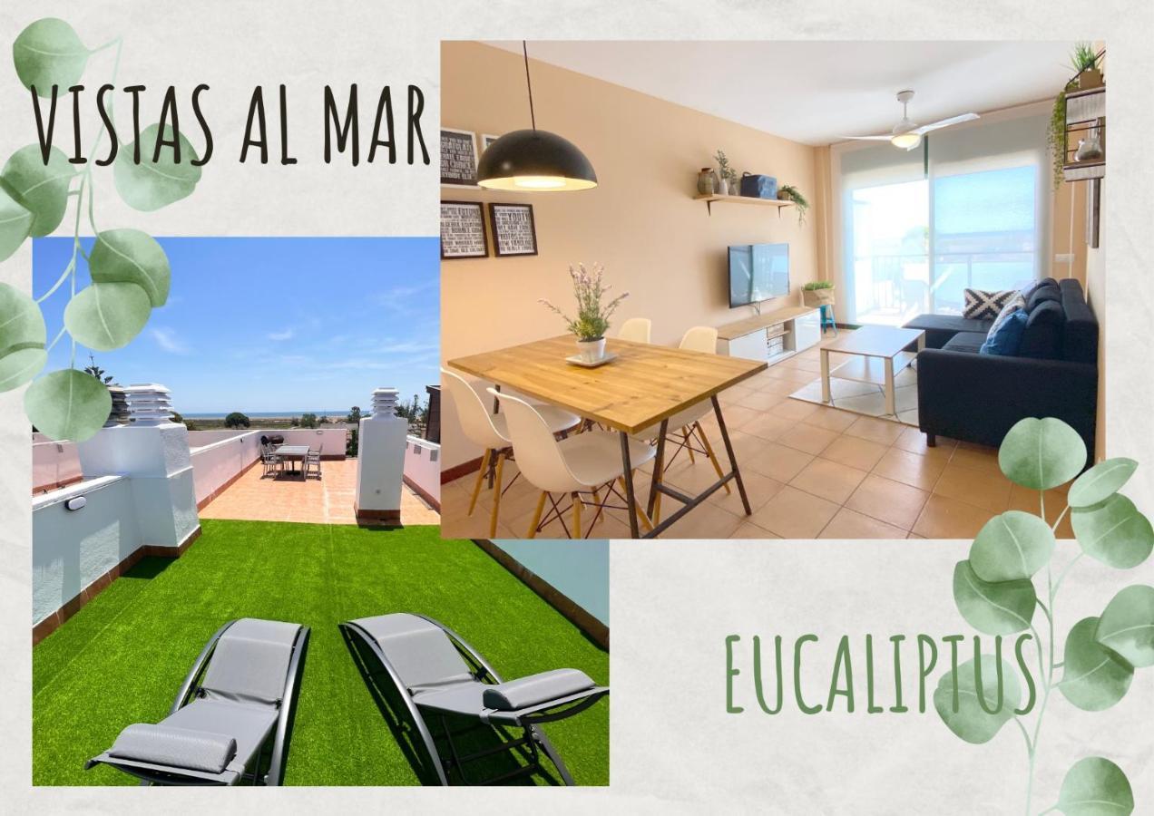 L'EucaliptusVistas Al Mar Playa Eucaliptus, Con Solarium Privadoアパートメント エクステリア 写真