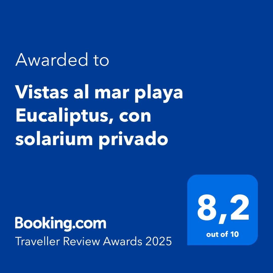 L'EucaliptusVistas Al Mar Playa Eucaliptus, Con Solarium Privadoアパートメント エクステリア 写真